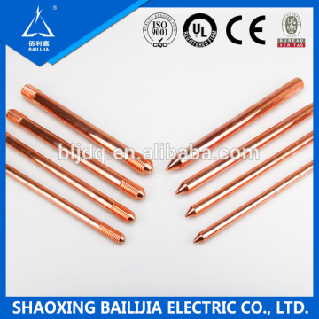 Electrical Grounding Copper Coated Steel Earth Rod