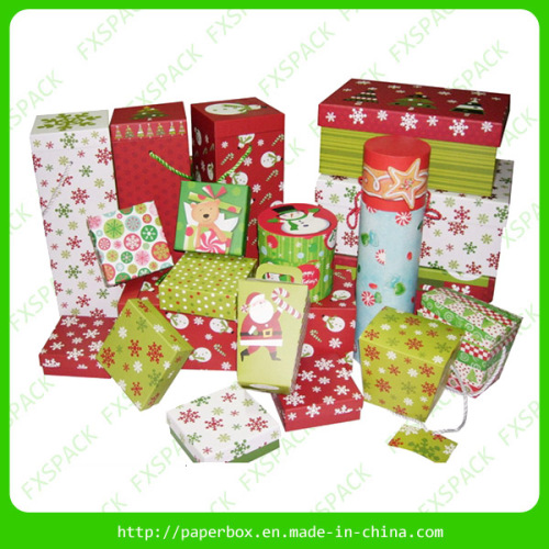 Decorative Christmas Boxes/Christmas Paper Packaging Box