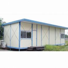 Slope Roof Modular House, Portable Knockdown Insulated Panel Building