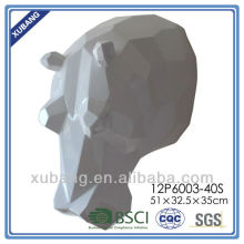 Hippo Head 3D Wall decor, animal head