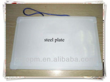 customed white paint magnetic whiteboard with plastic frame