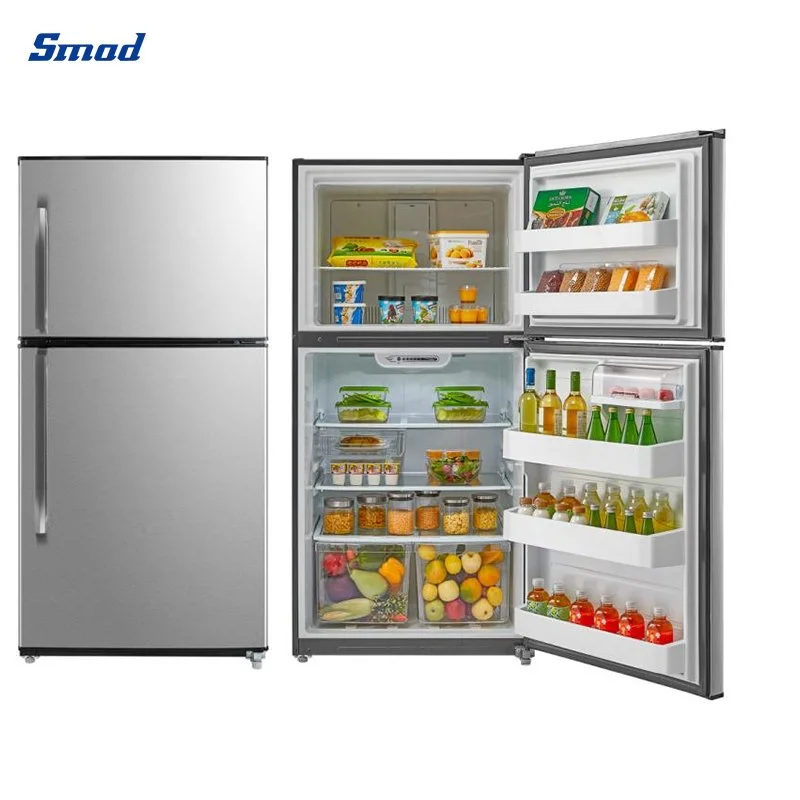 E-Star 21cuft No Frost White Top Mounted Double Door Refrigerator