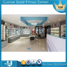 Durable modern fashion optical eyewear display floor stands