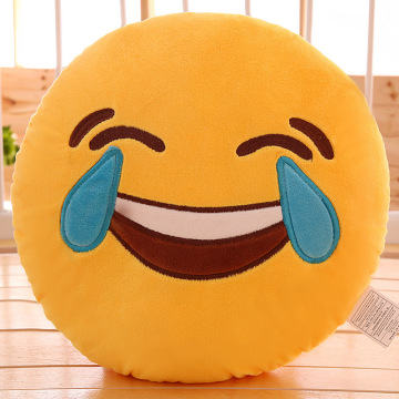 custom cute cheap emoticon plush emoji pillow