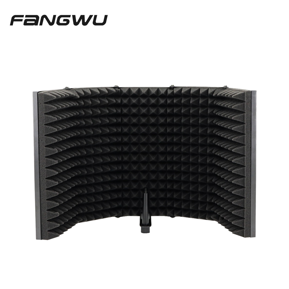 5 Doors Metal Large Size Acoustic Isolation Microphone Shield For Recording