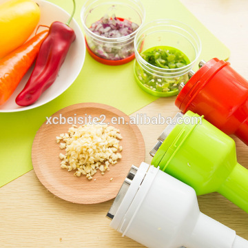 J363 Popular Kitchen Gadgets Metal Onion Cutter Slicer Chopper