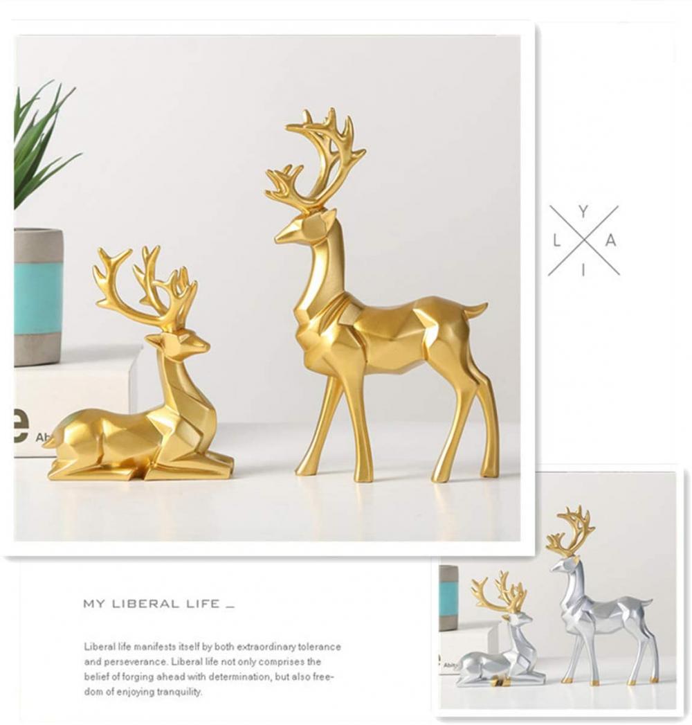 Nordic Style Origami Elk Decor