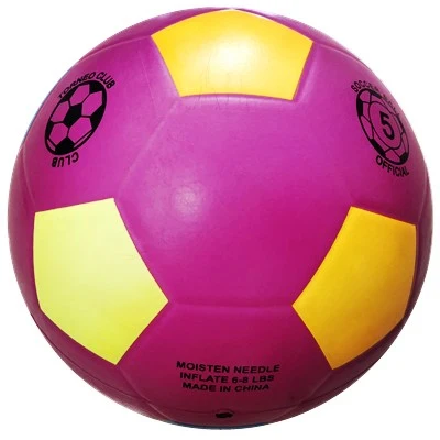 Purple Color Smooth Surface Soccerball for Sporting