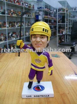 Hockey bobblehead bobble head figurines