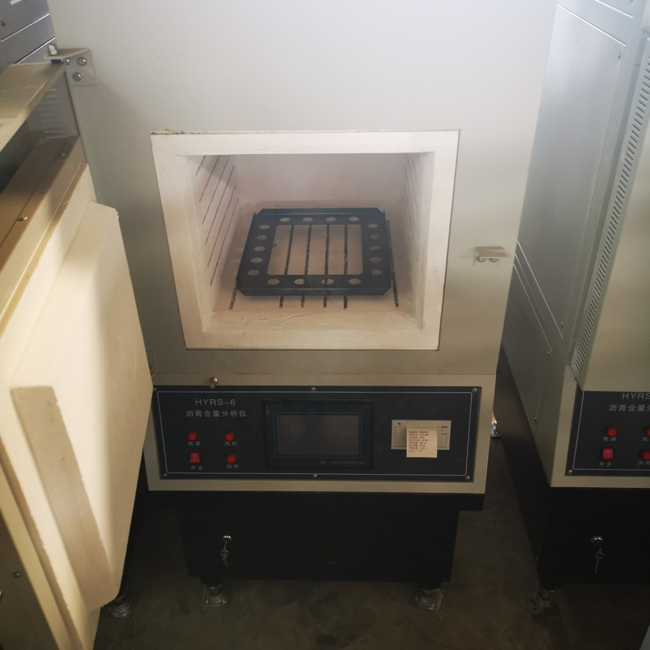 Asphalt Binder Analyzer by Ignition Method