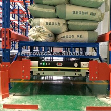 The Radio shuttle handle pallet rack