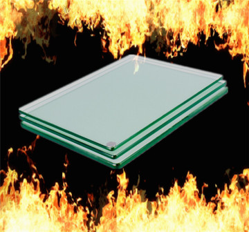 Fire-Resistant Fire rated tempered Glass for curtain walls