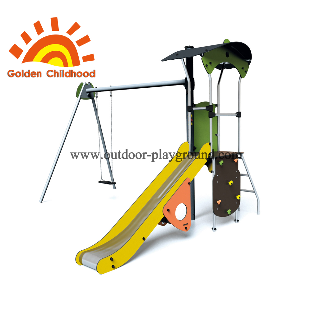 Outdoor Playground Equipment With Swing For Children