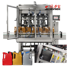 High Quality Machine Oil Filling Line for Motor Engines