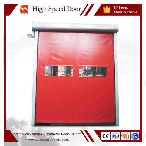 Sefl-repairing PVC high speed roller door