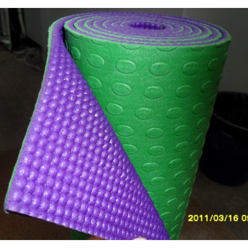 Deversible PVC yoga mat