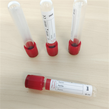 No Additive Plain Venous Blood Collection Tubes