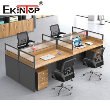 Modular Office Cubicles for Small Spaces | Ekintop Studio Desks and Workstations
