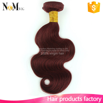 China custom Body Wave hair colored curly