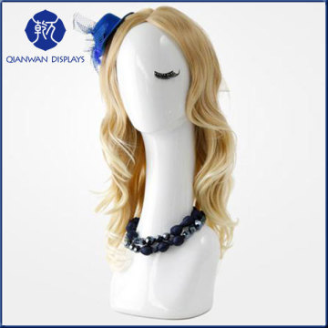 Hot sale barbershop female training mannequin head with wig