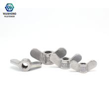 Industrial 304 Stainless Steel Round Wing Butterfly Nut
