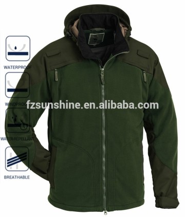 2016 Waterproof Noiseless Man Fleece Jacket