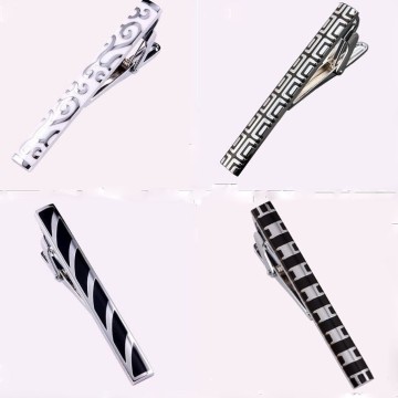 2015 high quality custom stainless steel men's tie clips