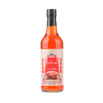 500ml Glass Bottle Red Vinegar