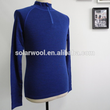 Mens Merino Wool Cycling Jersey Sportswear