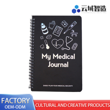Durable Medical File with Coil Binding