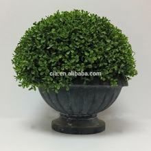 Flora Decor Preserved Boxwood Topiary Ball with Pot