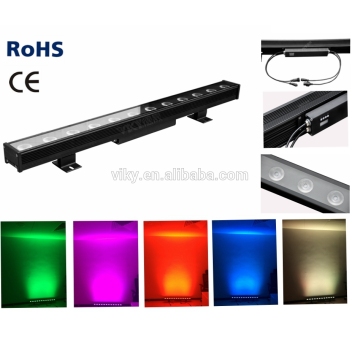 highpower pixel LED light bar IP65 DMX 4in1 RGBW LED wall washer