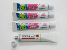 Plastic ointment tube shaped ball pen / unguent pen / tooth paste ball point pen for advertising