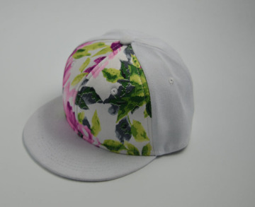 Cheap Printing Snapback Cap Polyester Material Snapback Cap