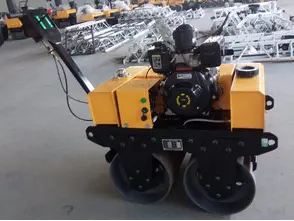 Double Drum Hydraulic Vibratory Mini Road Roller