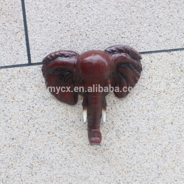 Home decoration wall decor colorful resin elephant