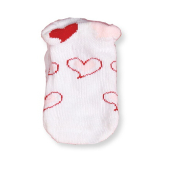 Heart Design Baby Socks Big Cuff Socks