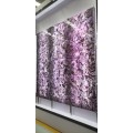 Translucent  amethyst  stone  slab