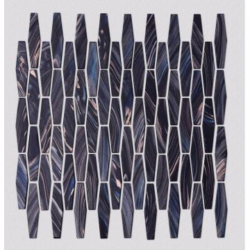 KTV Bar Black Glass Mosaic Tile Decoration