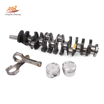 KingTec Racing Custom Performance 2JZ Stroker Kit for Toyota Supra 2JZGE/2JZGTE - Forged Connecting Rod & Crankshaft & Piston