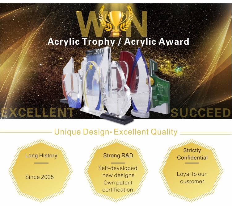 Metal trophy corporate trophies and awards plaques for trophies