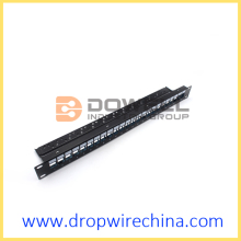 1U 24 port High-density blank patch panel