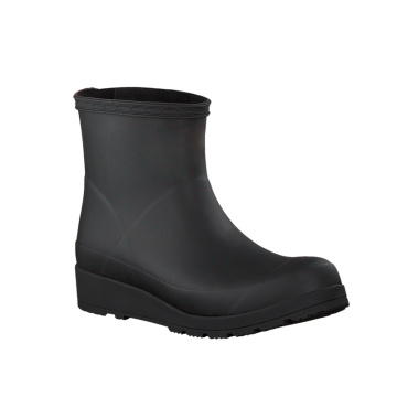 Mens Black Short Rain Boots