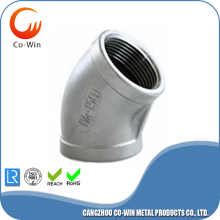 ISO4144 threaded fittings elbow 45