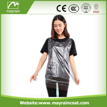 Clear PE Adult Apron
