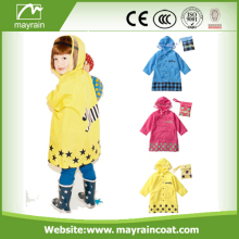 Animal Shape Hood Polyester Raincoat