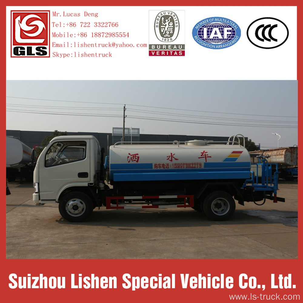 Water Trucks For Sale Dong Feng 5000L 4*2