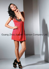 Fashion Sexy Knit Rayon Beaded Necklance Tops