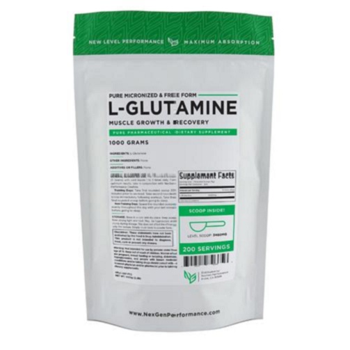 how much lglutamine to take forguthealth