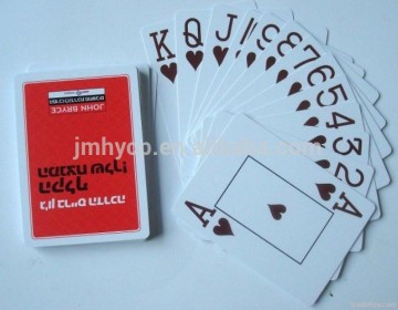 OEM elegant paper playing card